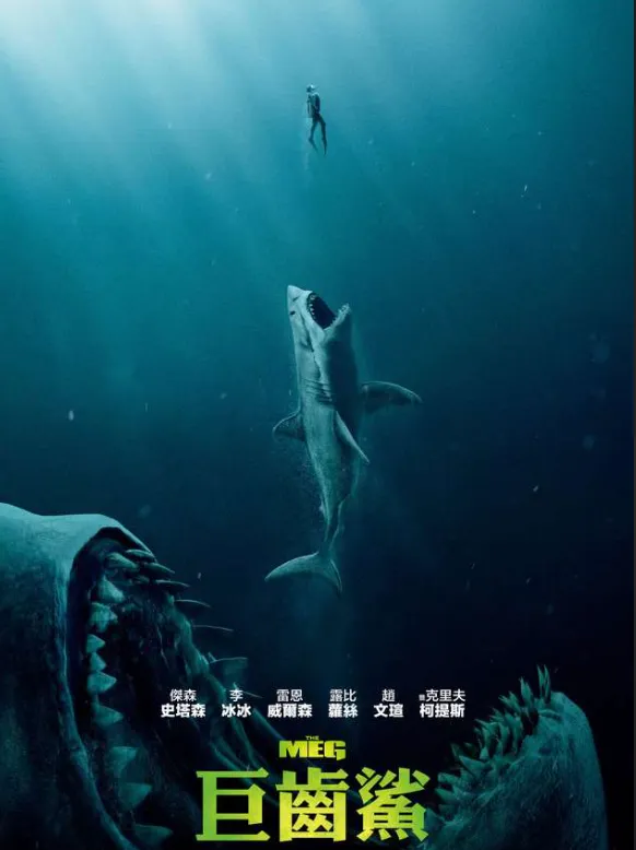 【 Netflix 電影 】 :巨齒鯊