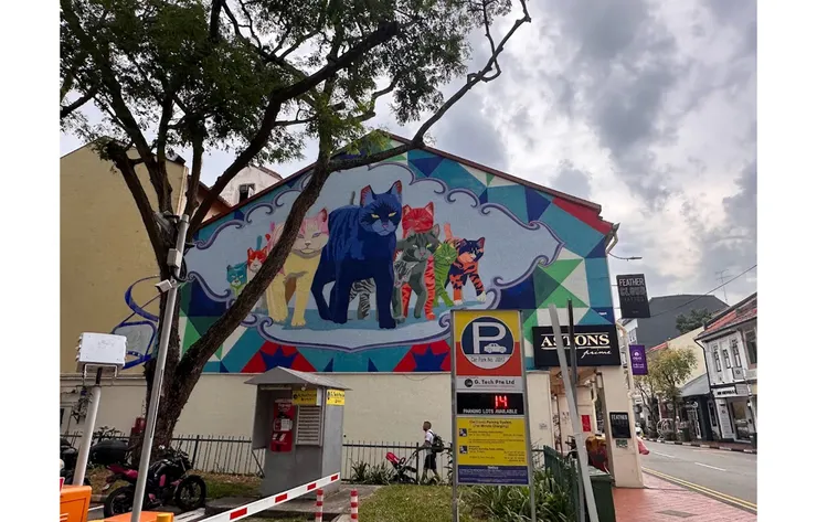 路上超多大型彩繪