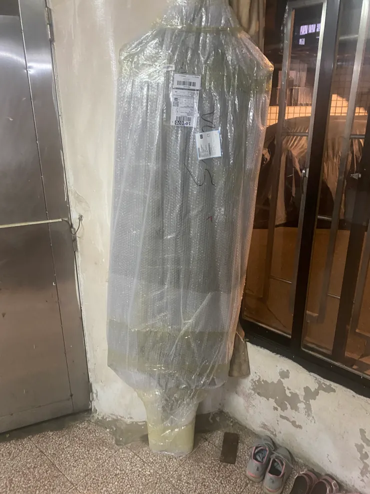 之前定的木頭攤車來了!!