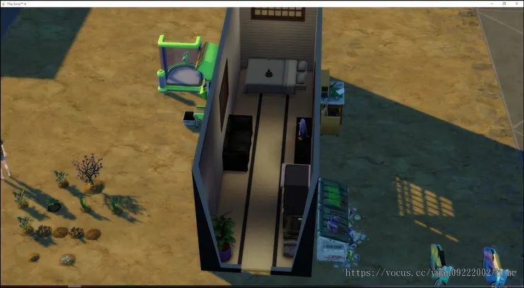 是個傢俱齊全（哪裡？）的房子。