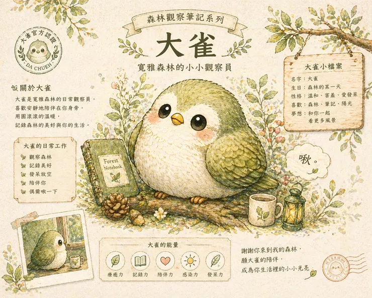 圖02 大雀的IP設定及設計_ChatGPT Image