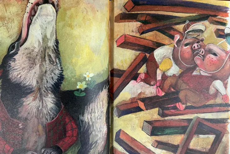 吹倒了二哥的木頭屋