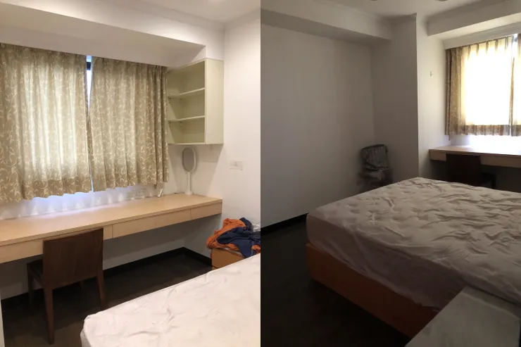 整理後,房間區
