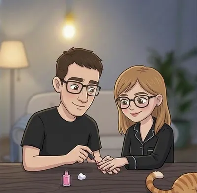 張敞畫眉，美甲不求（外）人