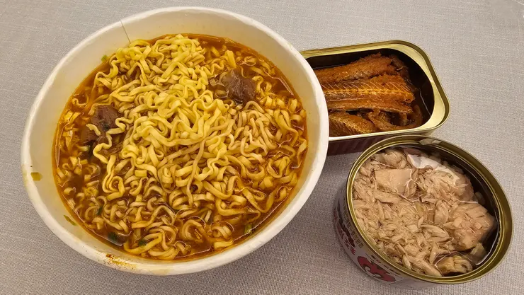 這是屬於我口味的颱風麵!