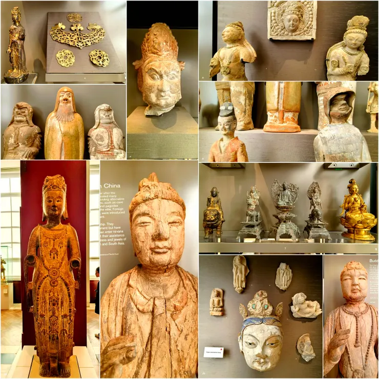 【中國與南亞展室！各式館藏。】