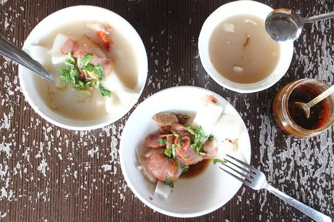 美味可口的肉粿(圖片截圖於網路)