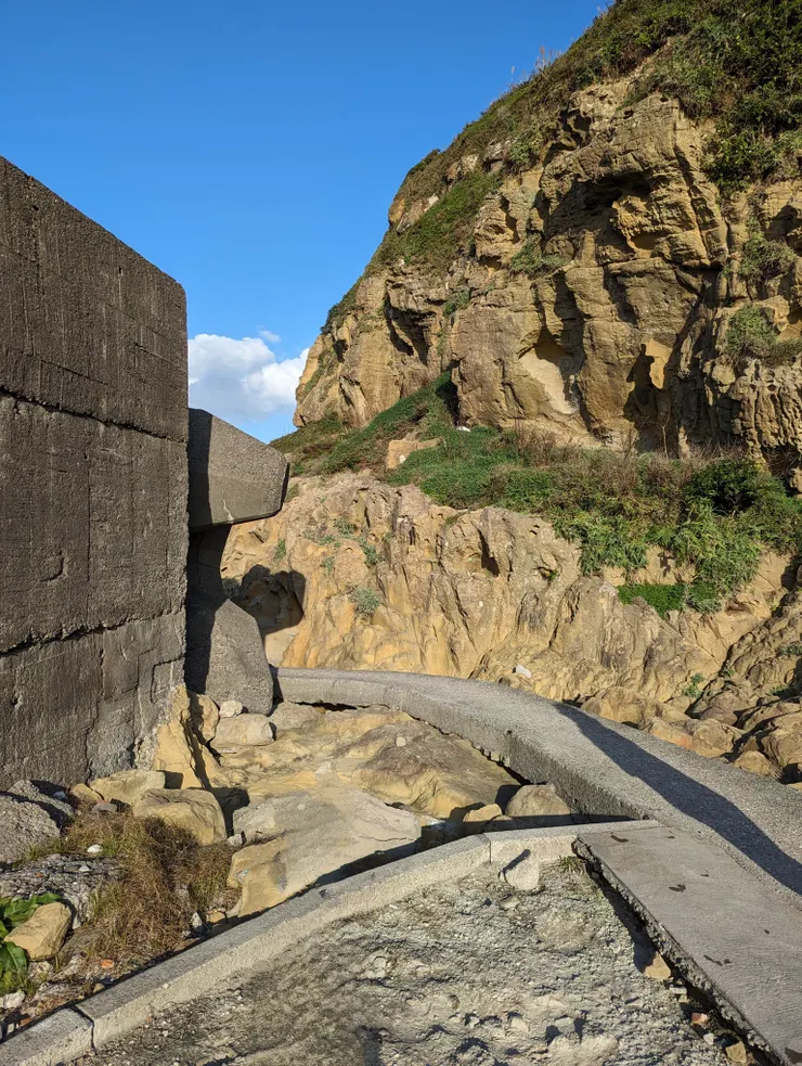 大坪海岸入口處