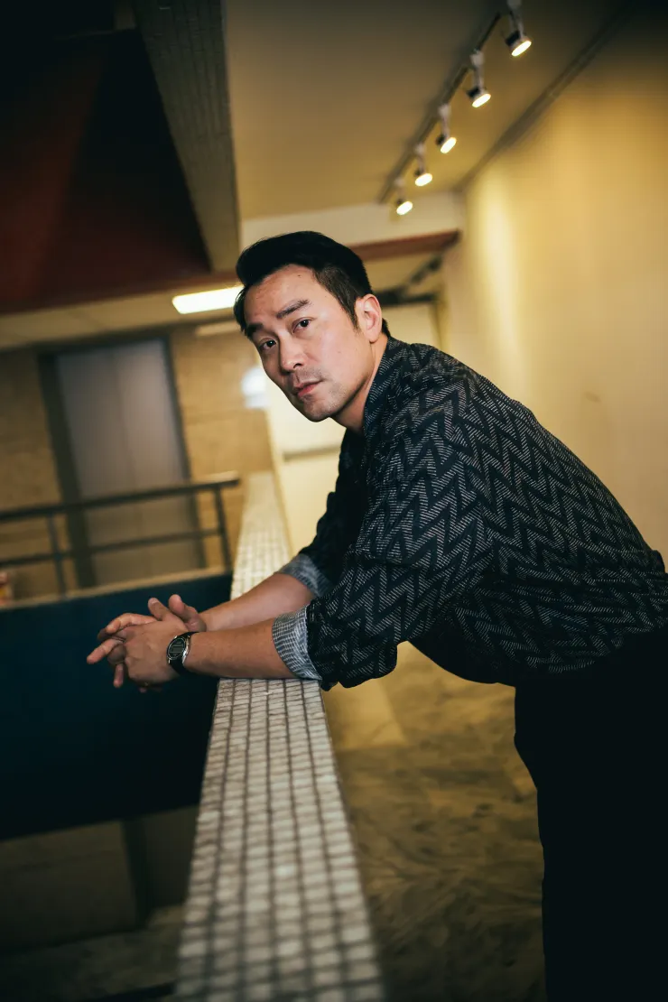 《深度安靜》演員張孝全專訪。／攝影：莊泳翔