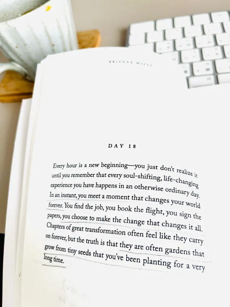 Brianna Wiest - The Pivot Year - Day 18