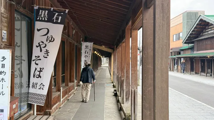 日本僅存的木製拱廊