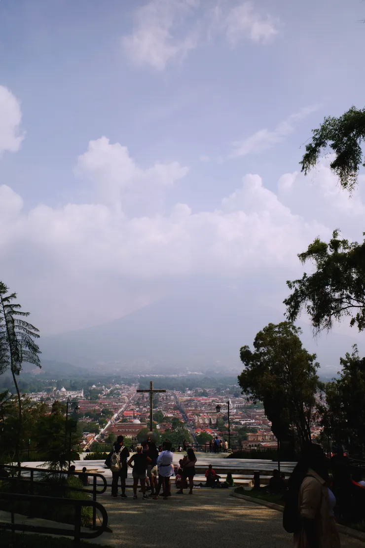 站1: 十字架丘觀景台 (Cerro de La Cruz)。