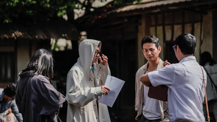 王靖惇老師飾演劇中主角馬水生，賴昭男老師則是為劇中台語腔調把關。