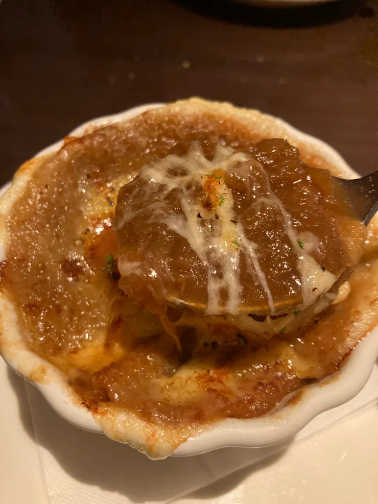 經典洋蔥湯！超驚艷！