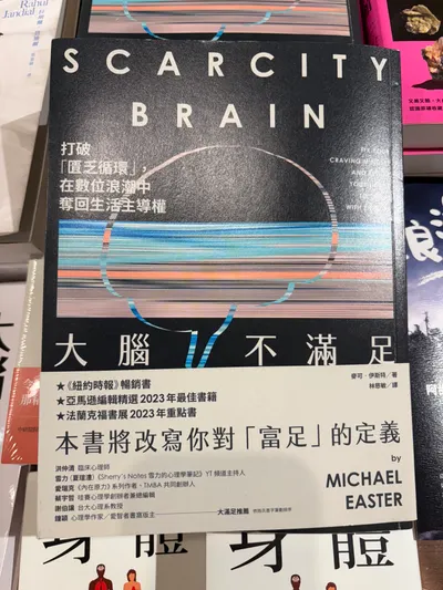 最近在看的書👩🏻‍💻｜大腦不滿足