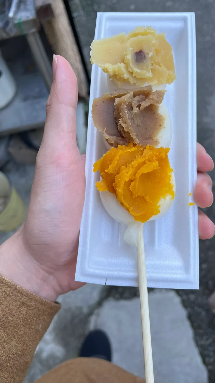 各式地瓜都很美味。