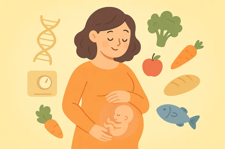 懷孕時的營養，能透過表觀遺傳影響好幾代的健康！