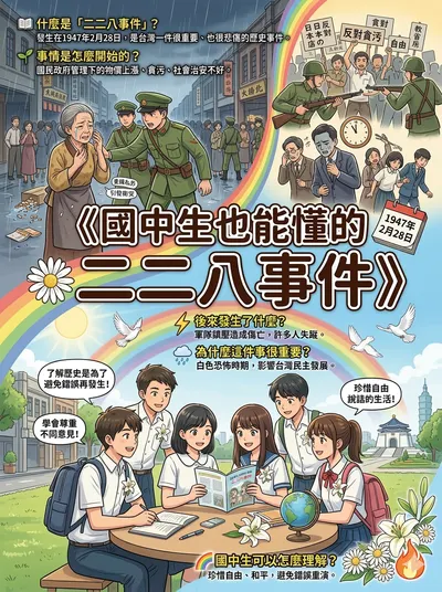  《國中生也能懂的二二八事件》