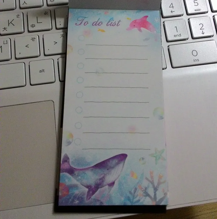 在待做清單上寫下一項項已經完成的事情，再一一打勾和加註重點，也是種很特殊的體驗^^