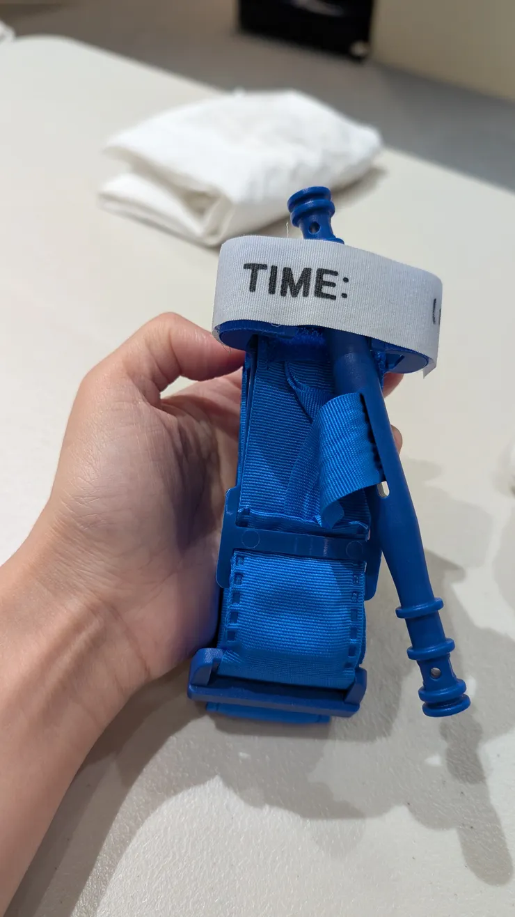 藍色練習用止血帶