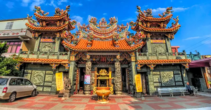 白沙屯五雲宮（圖片來源：Facebook)