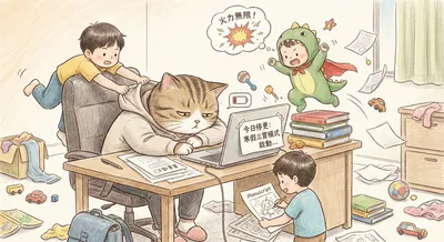 【停更公告】案卷喵的生存報告：寒假「三寶」模式正式啟動