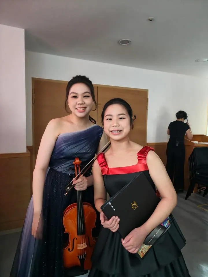 Audrey與 Andrea合影