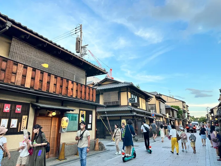 可惜這次沒有遇到藝妓