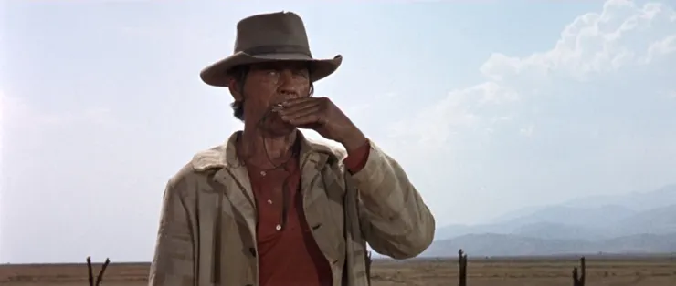 Charles Bronson飾演神秘的口琴男子