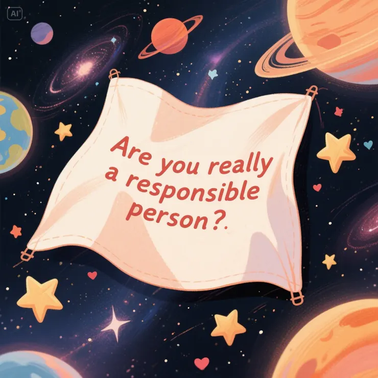 為自己負責，AI生成