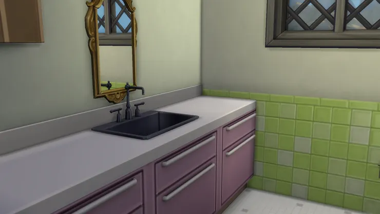 看似平滑的枱面其實也會積水,要常常抹。