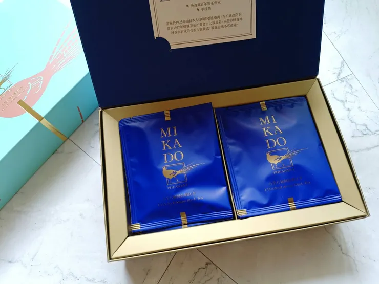 MIKADO帝鐸茶館立體茶包禮盒 - 台茶八號阿薩姆紅茶