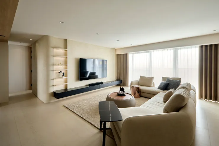 (作品呈現：定潮 6F - 東京日式現代宅 feat. 日和灣居｜藝瓦高雄室內空間設計)