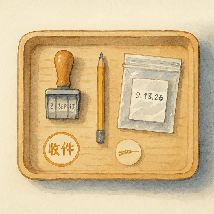 先收件,後評述。