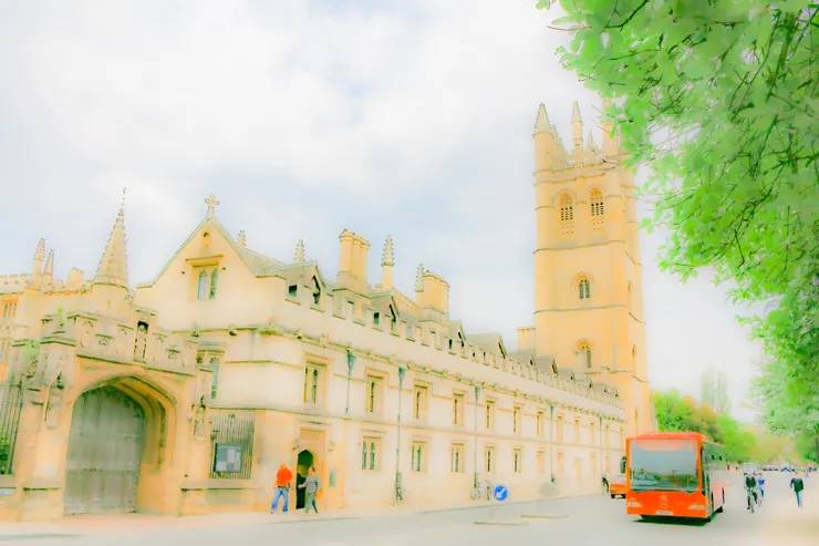 牛津高街上一景