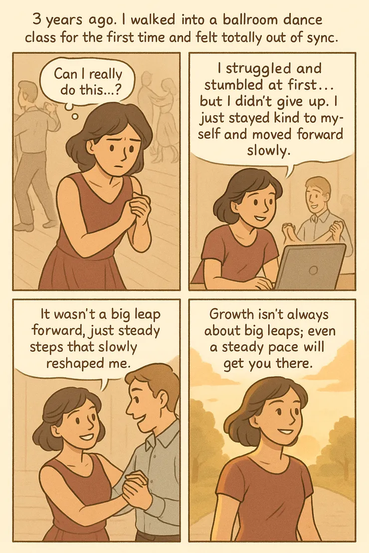 穩穩地，就能走到遠方