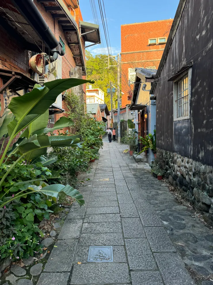 北埔老街鄰近巷弄