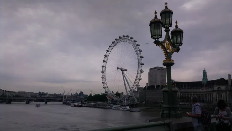 近代的地標物倫敦眼摩天輪