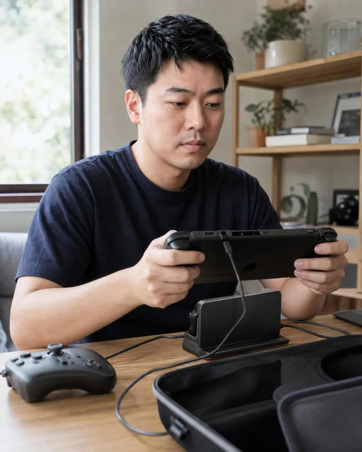 梁練偉測試 Switch 2 掌機外出遊玩配置與長期使用成本