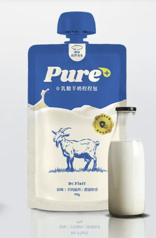 【4】Dr. Fluff：Pure+ 零乳糖羊奶捏捏包
