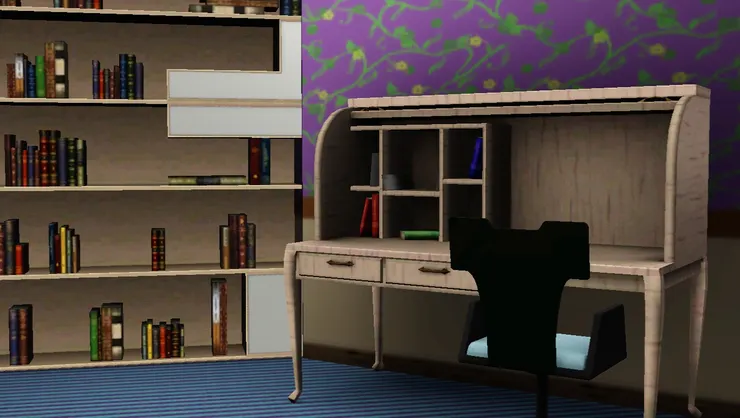 這是隔壁的書房。