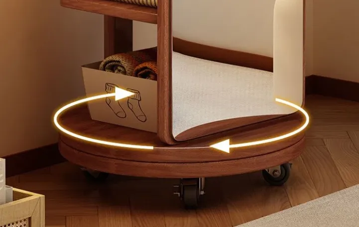 可旋轉｜多功能旋轉掛衣鏡