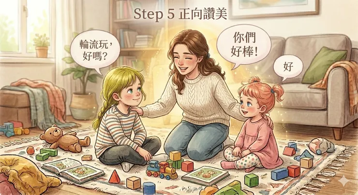 孩子會重複被看見的行為。