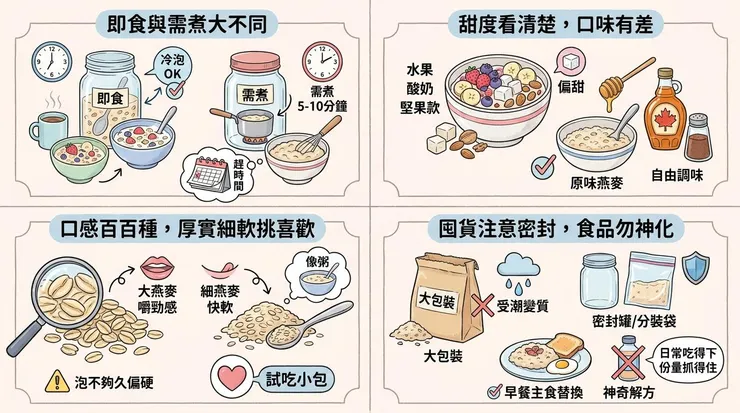 麥片怎麼選？別只看健康感，先看你會不會真的吃