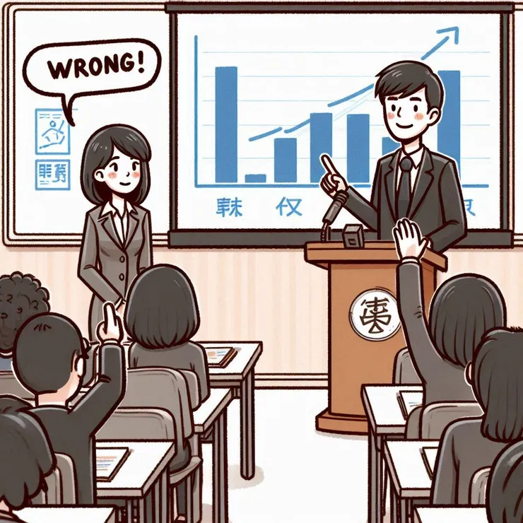 示意圖：報告事情時遭到挑釁。(圖片來源：Copilot AI 生成圖)