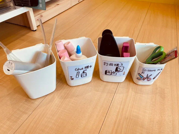 膠水/剪刀/打洞機/熱融槍