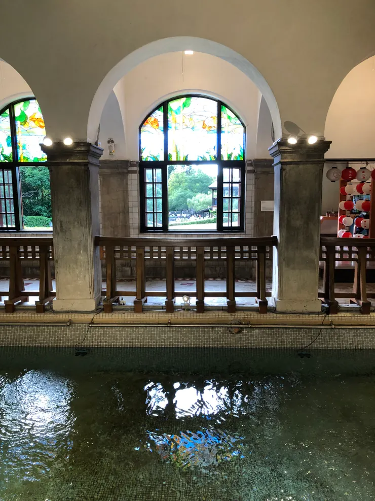 北投溫泉博物館內部