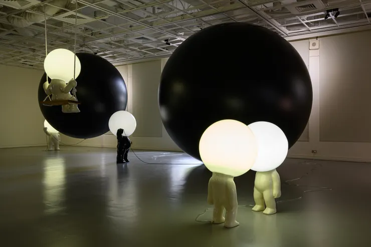 「梅關係」林建榮2023個展  攝影：王世邦