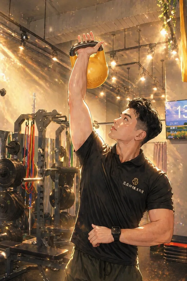 從自救走到救人，悠森訓練創辦人林義順，圖為GPT生成