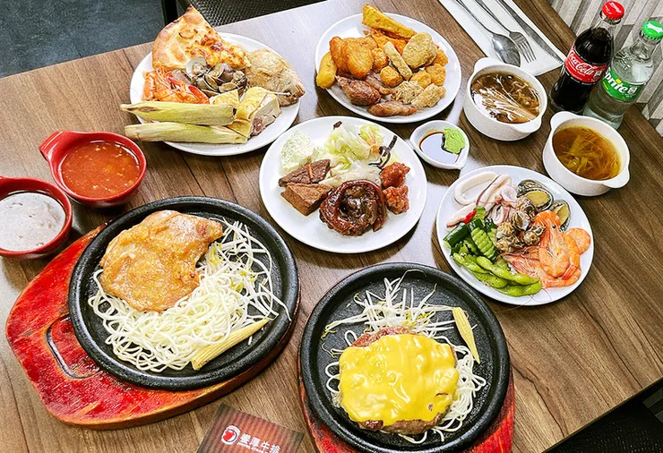 桃園吃到飽推薦│饗厚牛排桃園店:百元預算爽吃百道料理自助吧!